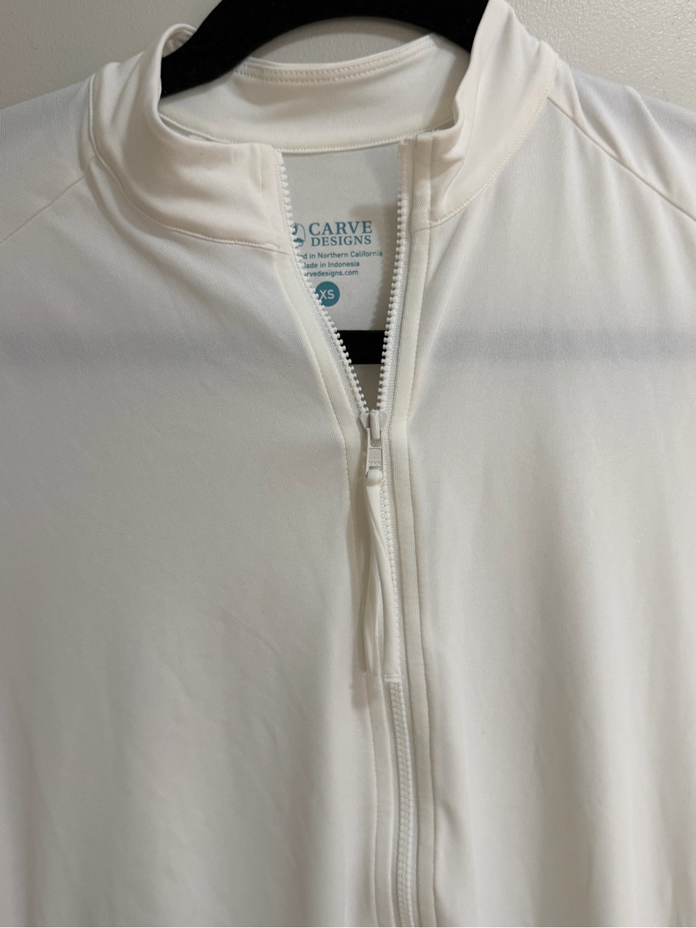 Carve Designs Cody Sun Dress Cloud White XS Rashguard Coverup UPF 50+ NWT - Picture 5 of 13